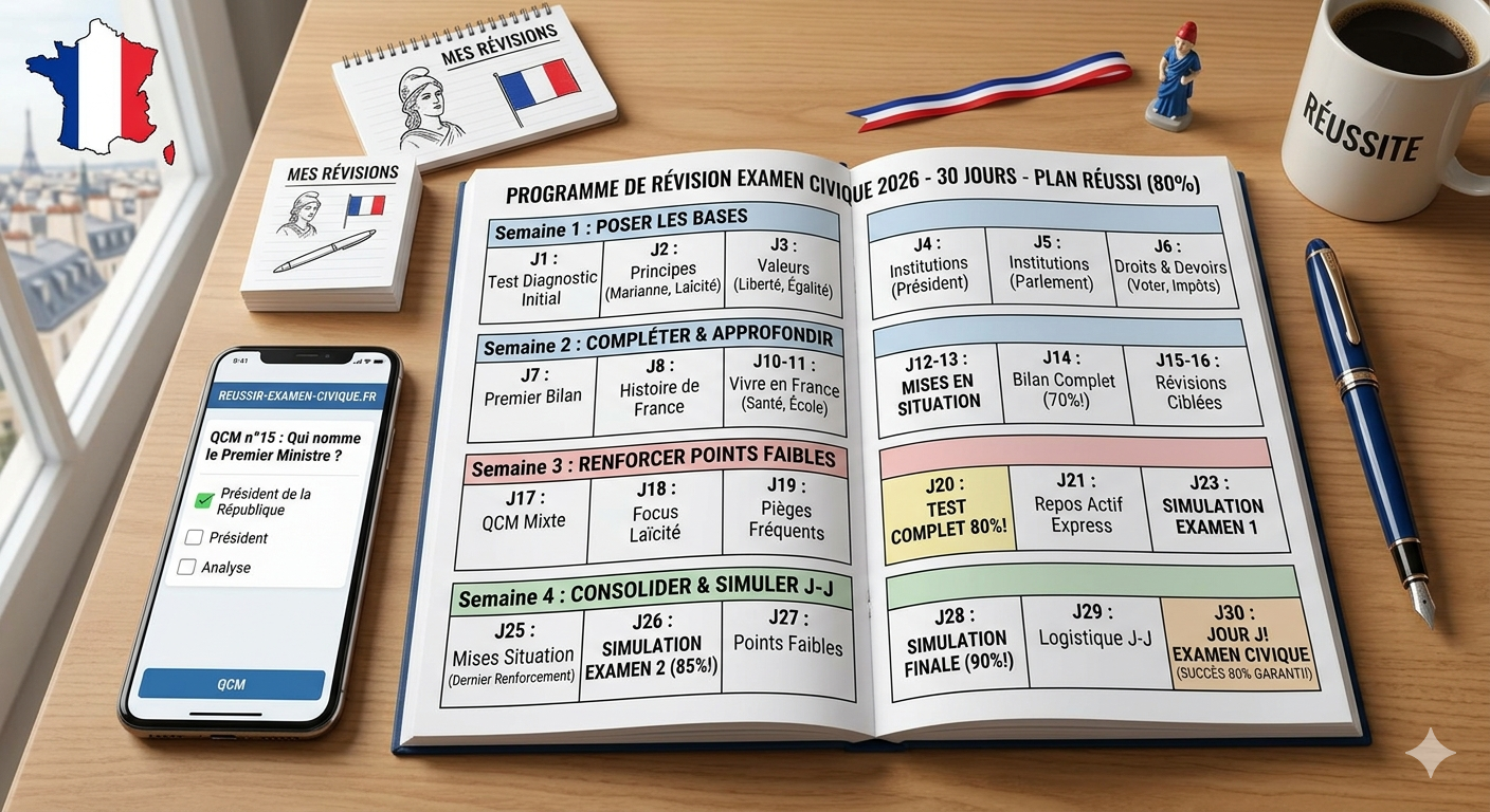 Programme de révision examen civique
