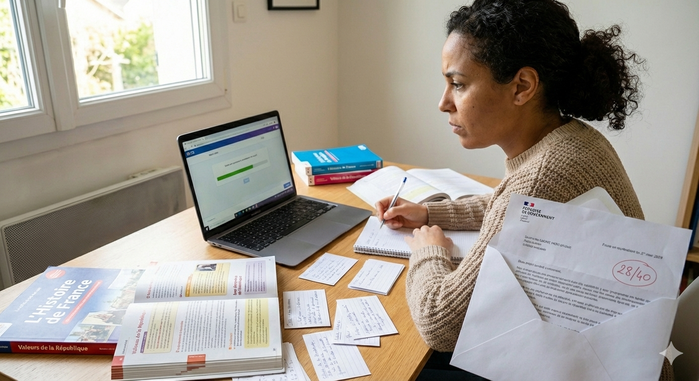 Échec à l'examen civique : que faire pour réussir la prochaine fois ?